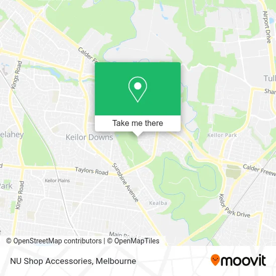 Mapa NU Shop Accessories