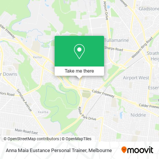 Anna Maia Eustance Personal Trainer map