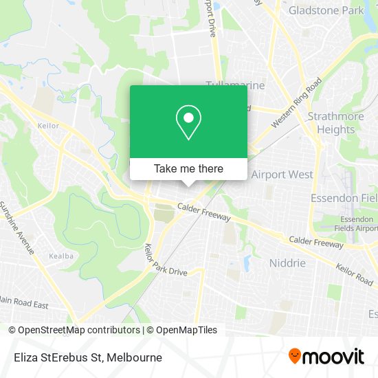 Eliza StErebus St map