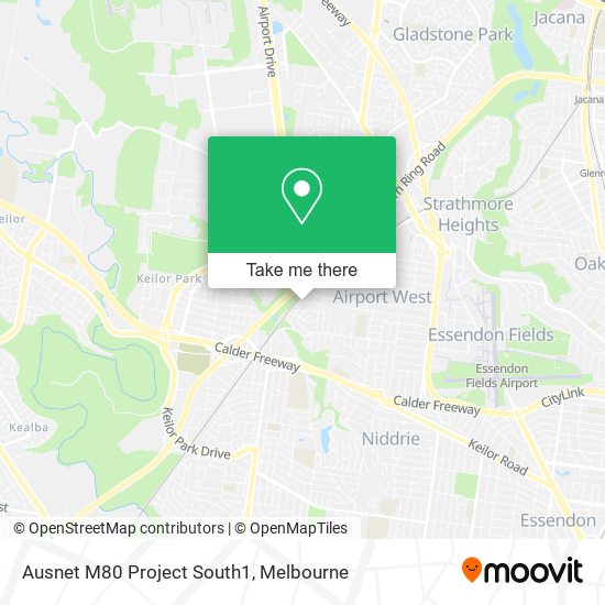 Ausnet M80 Project South1 map