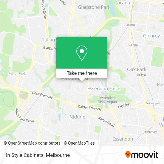 In Style Cabinets map