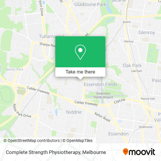 Complete Strength Physiotherapy map
