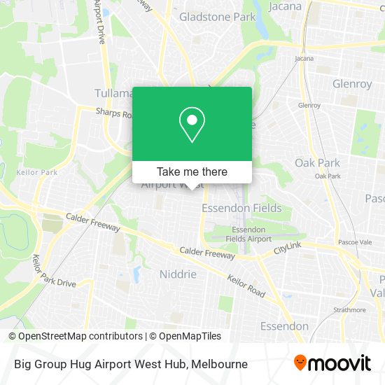 Big Group Hug Airport West Hub map