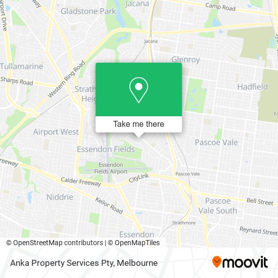 Anka Property Services Pty map