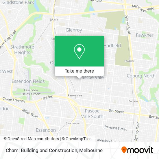 Chami Building and Construction map