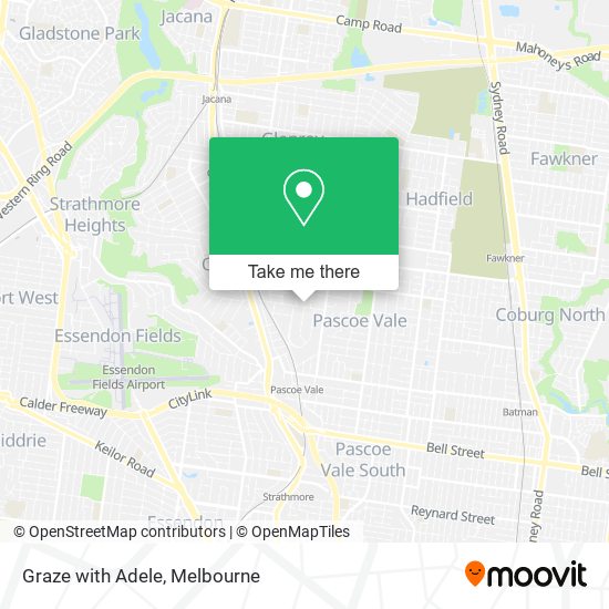 Graze with Adele map