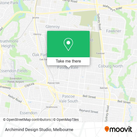 Archimind Design Studio map