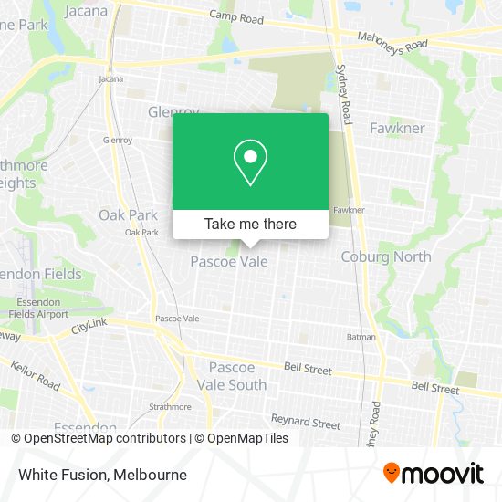 White Fusion map