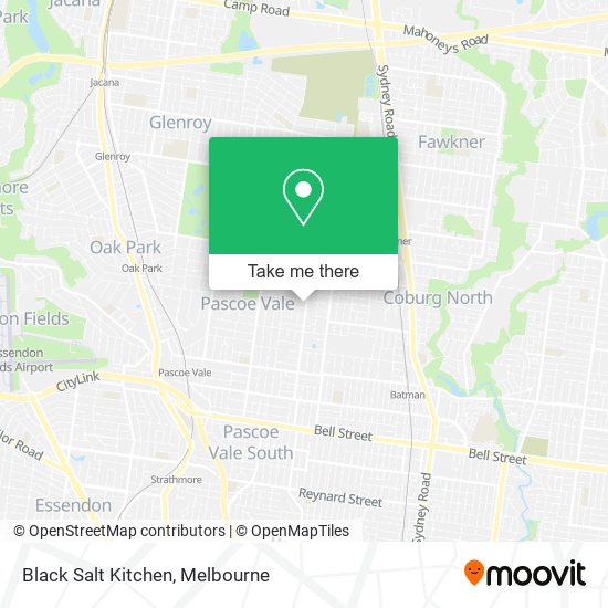 Black Salt Kitchen map