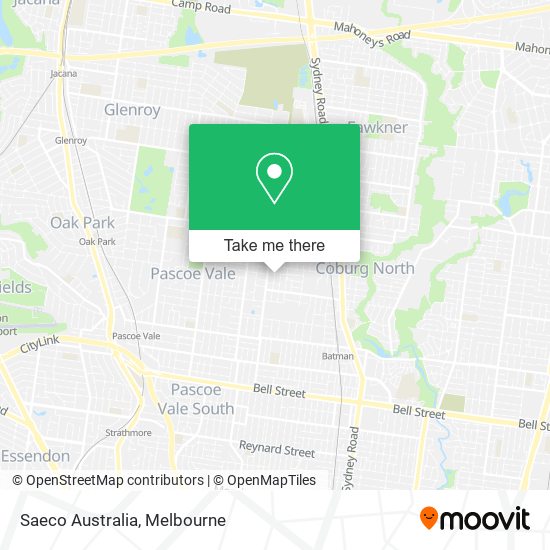 Saeco Australia map