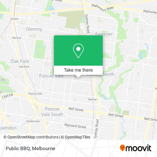 Public BBQ map