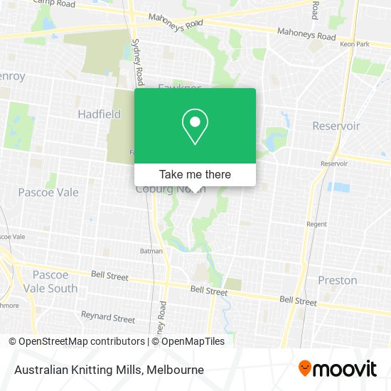 Australian Knitting Mills map