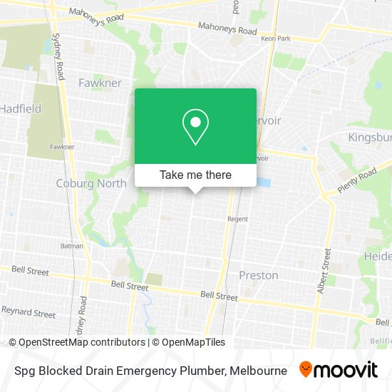 Spg Blocked Drain Emergency Plumber map