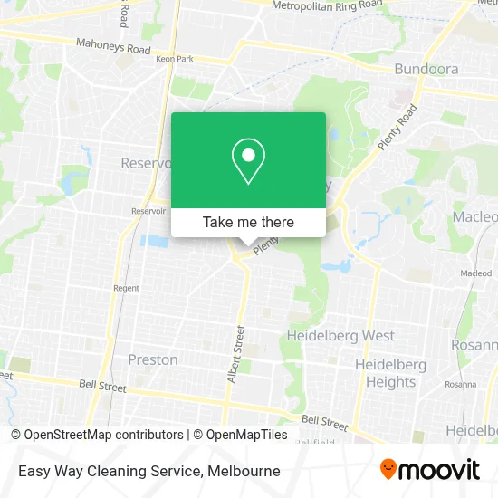 Mapa Easy Way Cleaning Service