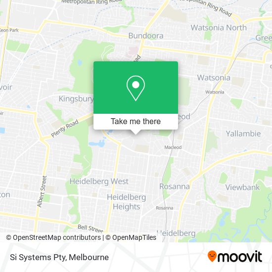 Si Systems Pty map