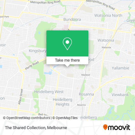 The Shared Collection map