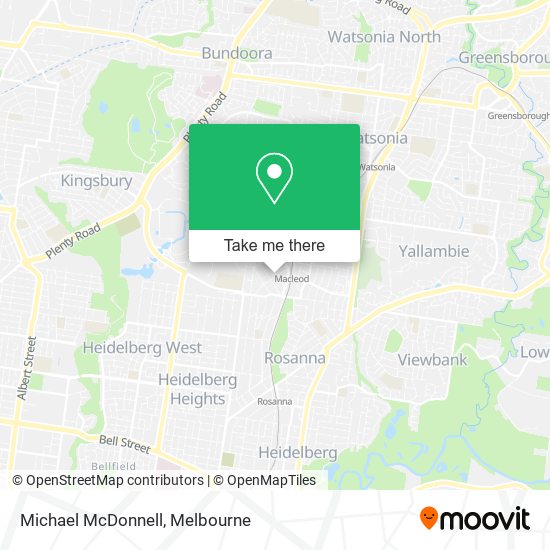 Michael McDonnell map