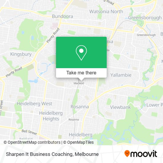 Sharpen It Business Coaching map