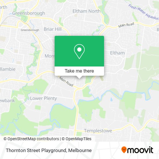 Thornton Street Playground map