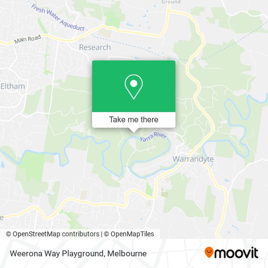Weerona Way Playground map