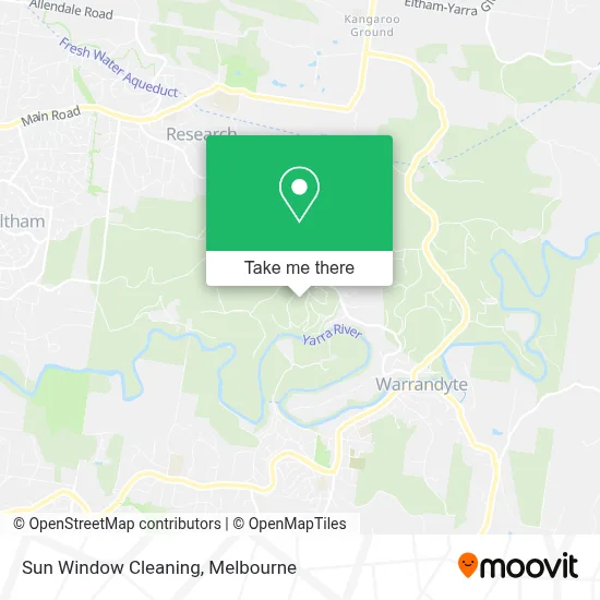 Mapa Sun Window Cleaning