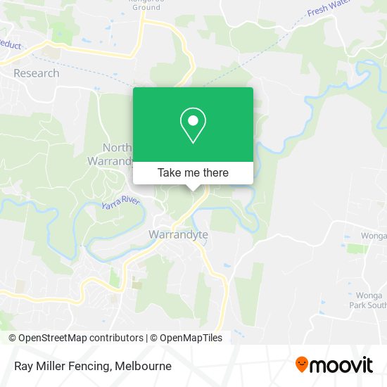 Ray Miller Fencing map