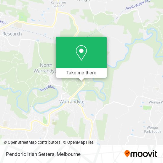 Pendoric Irish Setters map