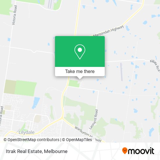 Itrak Real Estate map