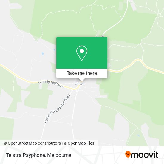 Telstra Payphone map