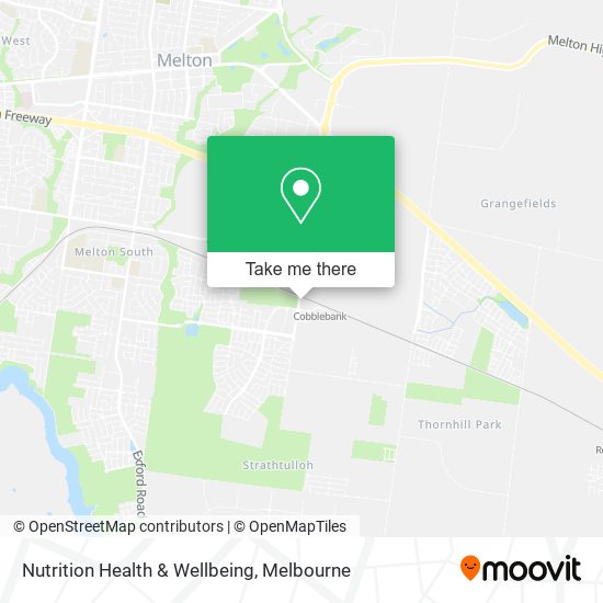 Nutrition Health & Wellbeing map