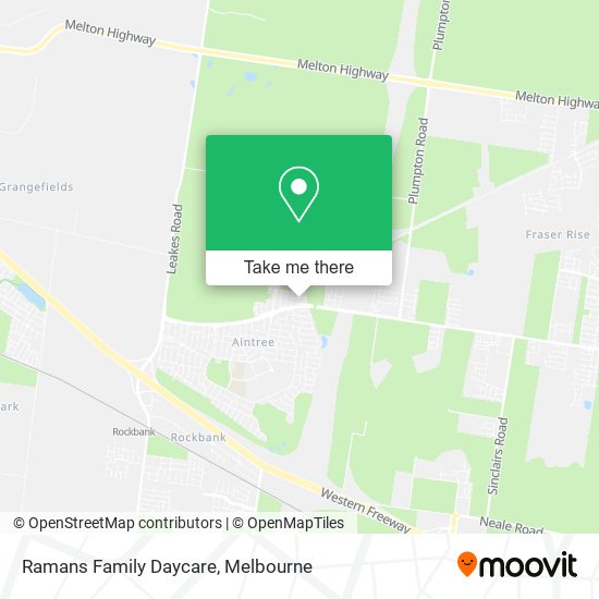 Ramans Family Daycare map