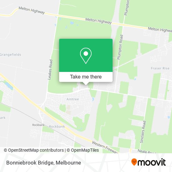 Bonniebrook Bridge map