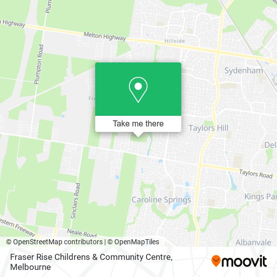 Fraser Rise Childrens & Community Centre map