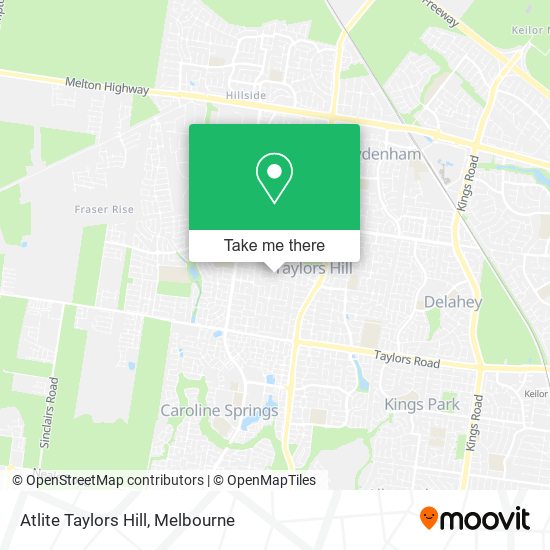 Atlite Taylors Hill map