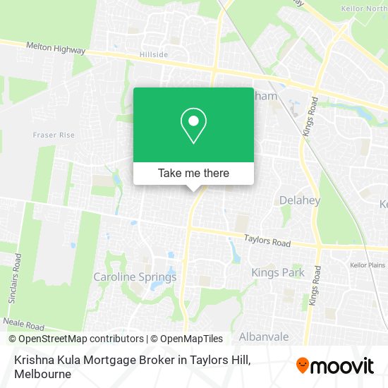 Krishna Kula Mortgage Broker in Taylors Hill map