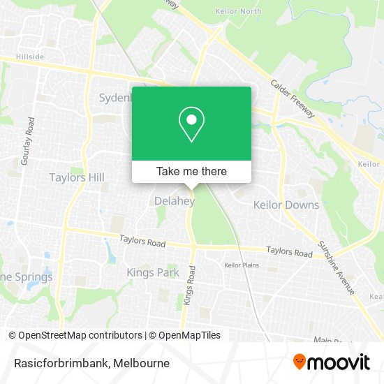 Mapa Rasicforbrimbank