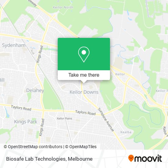 Biosafe Lab Technologies map