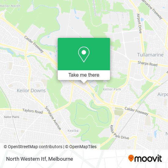 North Western Itf map
