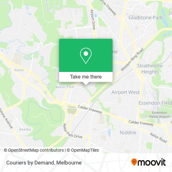 Couriers by Demand map