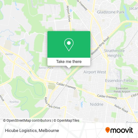 Hicube Logistics map