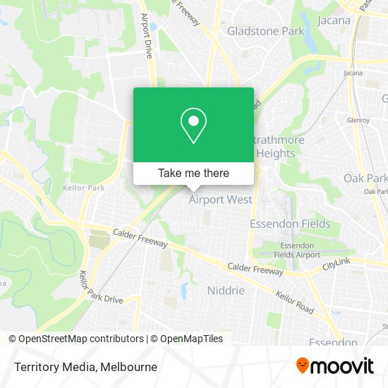 Territory Media map