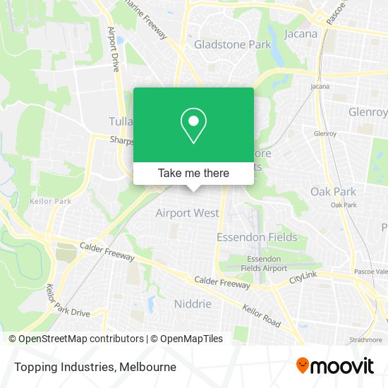 Topping Industries map