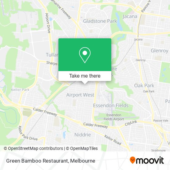 Green Bamboo Restaurant map