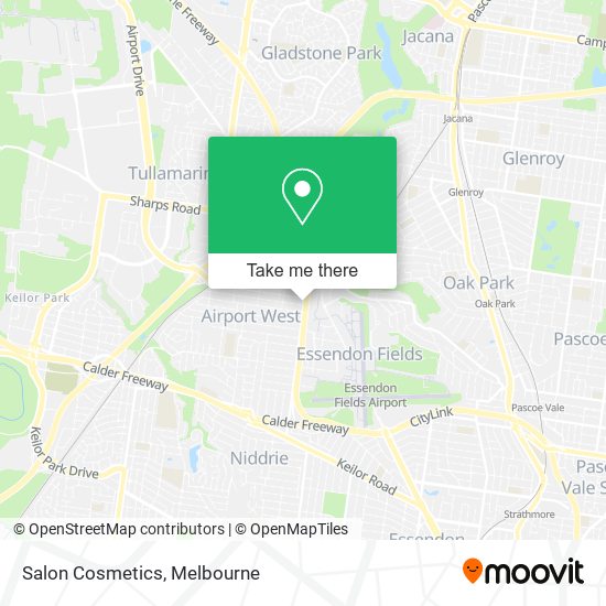 Salon Cosmetics map