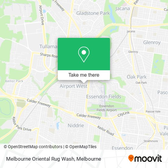 Mapa Melbourne Oriental Rug Wash