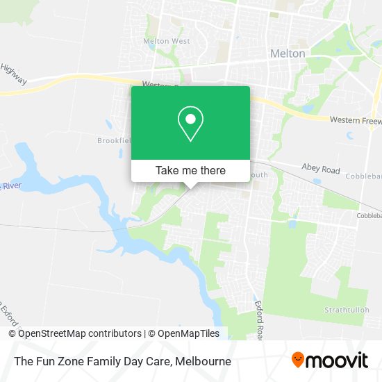 Mapa The Fun Zone Family Day Care