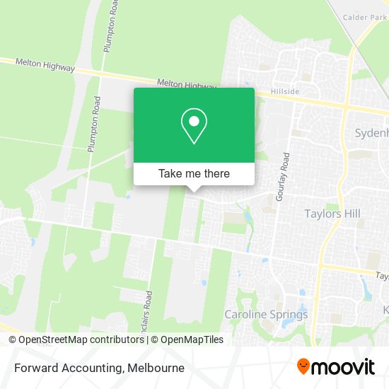 Forward Accounting map