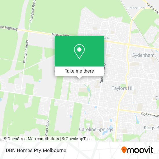 DBN Homes Pty map