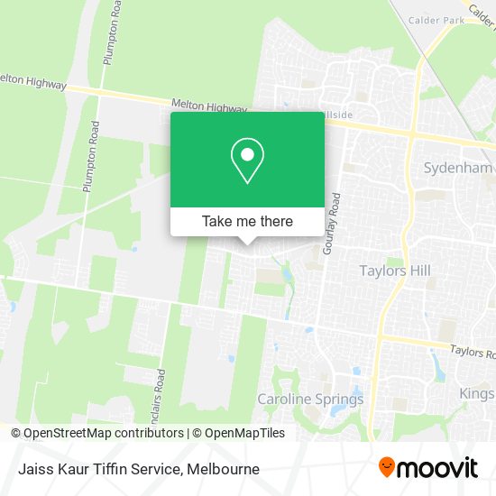 Jaiss Kaur Tiffin Service map