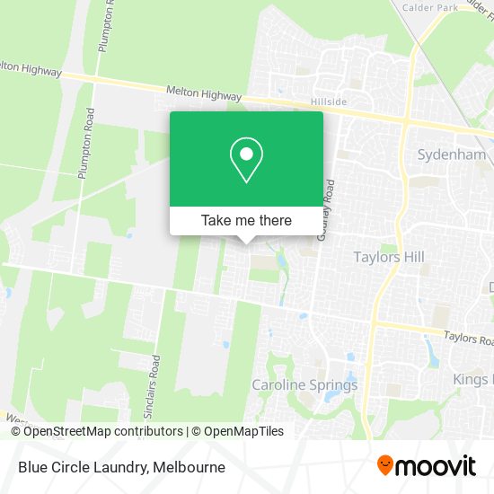 Blue Circle Laundry map